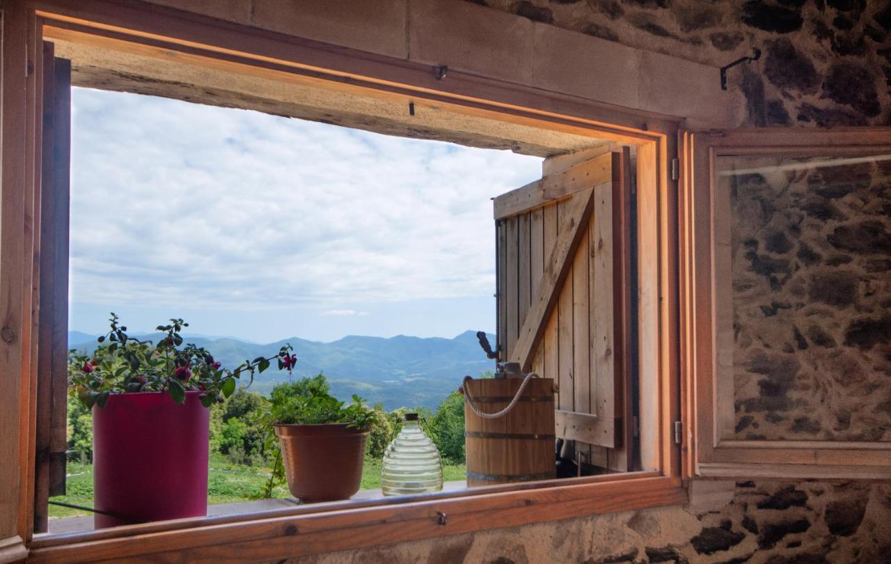 Apartamento Duplex Rural Con Chimenea Y Vistas Panoramicas Desde La Cama Sant Marti Sacalm Exteriér fotografie