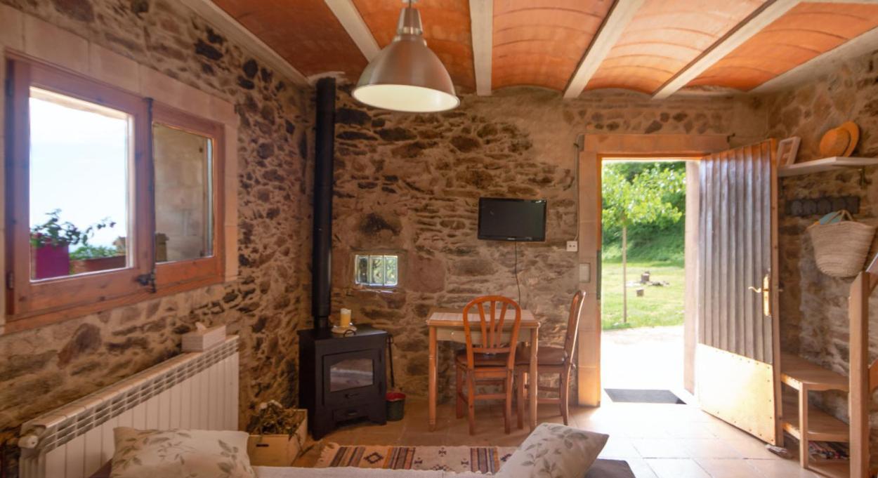 Apartamento Duplex Rural Con Chimenea Y Vistas Panoramicas Desde La Cama Sant Marti Sacalm Exteriér fotografie